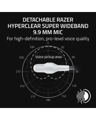 Slušalice Razer Blackshark V3 Wireless Esports - White 