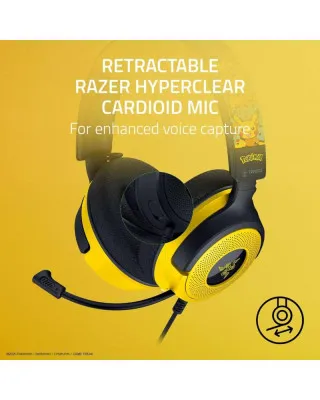 Slušalice Razer Kraken V4 X - Pokemon Kanto Starters Edition