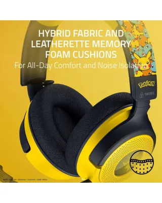 Slušalice Razer Kraken V4 X - Pokemon Kanto Starters Edition