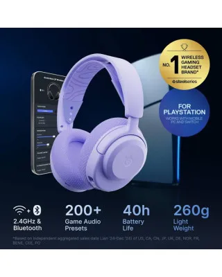 Slušalice Steelseries Arctis Nova 3P Wireless  - Lavander 