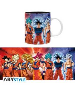 Šolja AbyStyle - Dragon Ball Super - Goku Transformation 