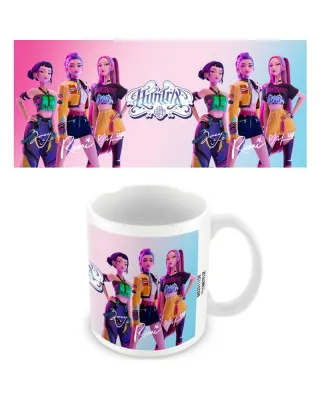 Šolja KPop Demon Hunters - Huntrix White Logo Mug 