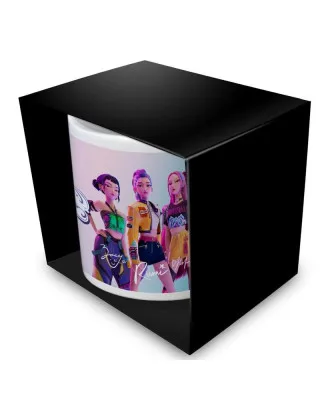 Šolja KPop Demon Hunters - Huntrix White Logo Mug 