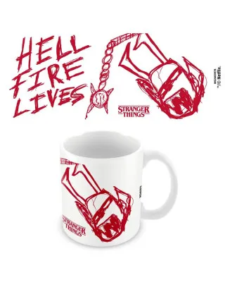 Šolja Stranger Things - Hellfire Lives Mug 