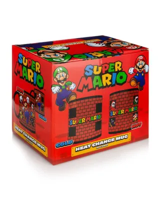 Šolja Super Mario - Bricks - Heat Change Mug 