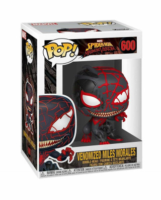 Bobble Figure Marvel - Spider-Man POP! - Venomized Miles Morales 
