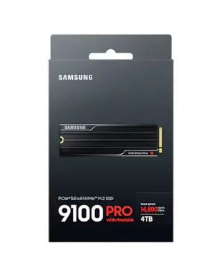 SSD Samsung - 4TB M.2 NVMe MZ-VAP4T0CW 9100 Pro Heatsink Series 