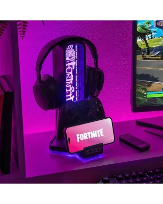 Stalak za slušalice Paladone - Fortnite Headphone Stand With Light 