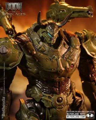 Statue Doom Eternal - The Dark Ages - PVC Slayer Atlan