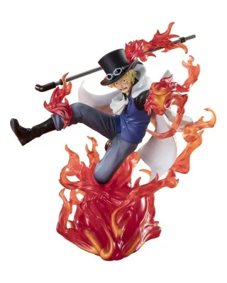 Statue One Piece - ZERO Extra Battle - Sabo Fire Fist Rook Check 