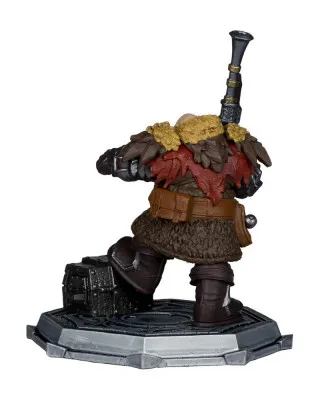 Statue World of Warcraft - 2 Pack - Dwarf Hunter - Beast Master And Pandaren - Gold Label 