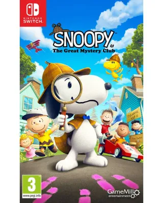 Switch Snoopy & The Great Mystery Club 