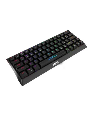 Tastatura Marvo Hecate 61B KG962G 60% Blue Switch - Black 