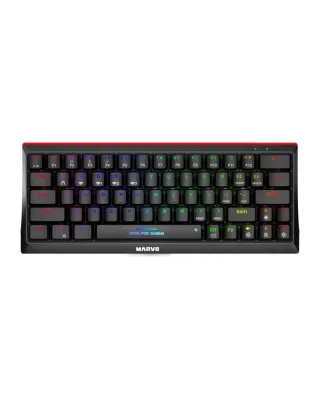 Tastatura Marvo Hecate 61B KG962G 60% Blue Switch - Black 