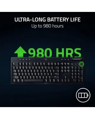 Tastatura Razer BlackWidow V4 Low-profile HyperSpeed - Wireless (Green Clicky Switch) 