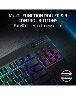 Tastatura Razer BlackWidow V4 Low-profile HyperSpeed - Wireless (Green Switch) 