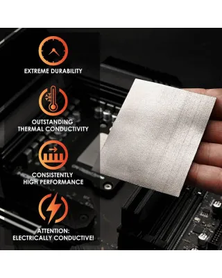 Termalna podloga Thermal Grizzly KryoSheet 29x25x0.2mm - Gray 