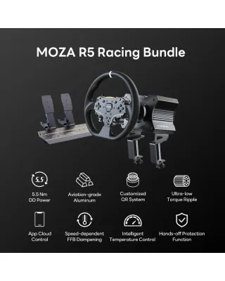 Volan MOZA R5 RS20 Racing Simulator Bundle 
