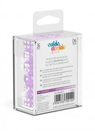 Kockice Oakie Doakie Dice D6 12 mm Translucent - Purple (36) 