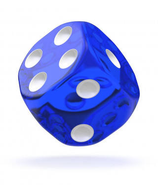 Kockice Oakie Doakie Dice D6 16 mm Translucent - Blue (12) 