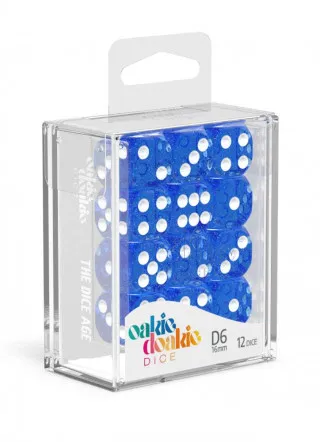 Kockice Oakie Doakie Dice D6 16 mm Speckled - Blue (12) 