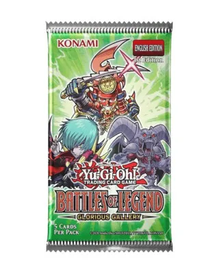 Društvena igra - Yu-Gi-Oh! - TCG Battle Of Legends - Glorious Gallery Booster Pack 