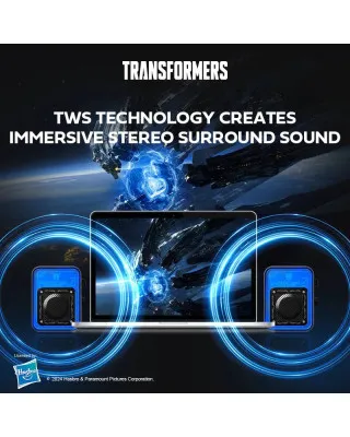 Zvučnik Transformers TF-Y02 Yellow 