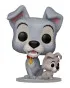 Bobble Figure Disney - Lady and the Tramp POP! - Tramp with Puppy 