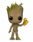 Bobble Figure Marvel - Avengers Infinity War POP! - Groot with Stormbreaker 