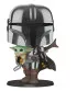 Bobble Figure Star Wars - The Mandalorian POP! - The Mandalorian & The Child Super Sized 