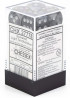 Kockice Chessex - Borealis - Luminary - Light Smoke & Silver - Dice Block (12) 