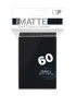Ultra Pro Matte Desk Protector Sleeves 60 Small Black 
