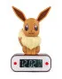 Sat Pokemon - Eevee - Alarm Clock with Light 