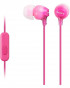 Slušalice Sony In-Ear Headphones - Pink 