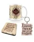 Gift Set - Harry Potter - Marauders Map - Šolja, Podmetač & Privezak 