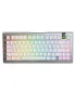 Tastatura Glorious GMMK 3 PRO 75% Pre-Built ANSI Wireless - Modularna Silver 