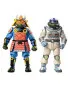 Action Figure Teenage Mutant Ninja Turtles - 2 Pack - Space Adventure And Samurai Turtles (Cartoon) 