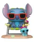 Bobble Figure Disney - Lilo & Stitch POP! - Stitch In Sunlounger #1639 