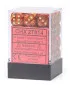 Kockice Chessex - Scarab - Scarlet & Gold 12mm (36) 