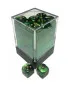 Kockice Chessex - Gemini - Black-Green & Gold12mm (36) 