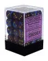 Kockice Chessex - Gemini - Blue-Purple & Gold - Dice Block 12mm (36) 