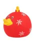 Lilalu Patkica - Red Christmas Ball - Rubber Duck 