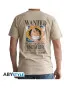 Majica AbyStyle One Piece - Vintage Wanted Luffy - Unisex - M 
