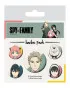 Bedževi Spy X Family - Badge Pack 