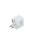 Putni adapter Remax 2.4 A RP-U23 UK/EU/US/AU - White 