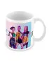 Šolja KPop Demon Hunters - Huntrix White Mug 