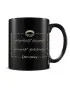 Šolja Pyramid - Lord Of The Rings - One Ring - Black Pod Mug 