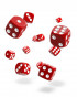 Kockice Oakie Doakie Dice D6 Dice 12 mm Solid - Red (36) 