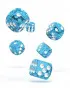 Kockice Oakie Doakie Dice D6 16 mm Speckled - Light Blue (12) 
