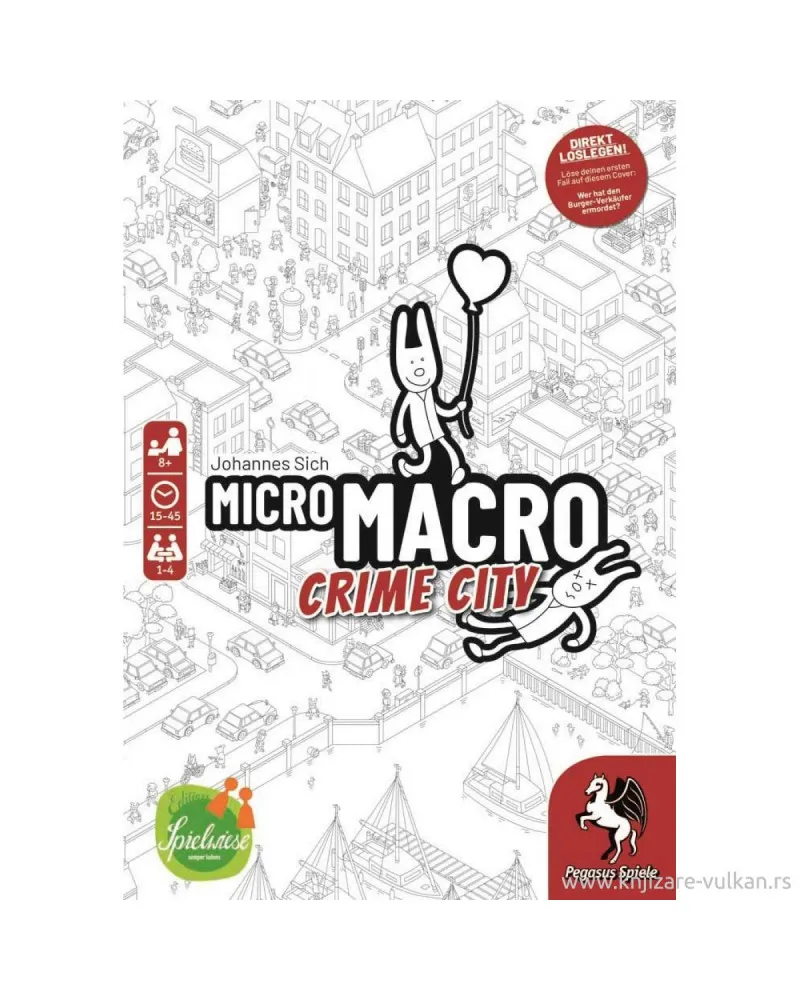 Društvena igra Micro Macro Crime City 